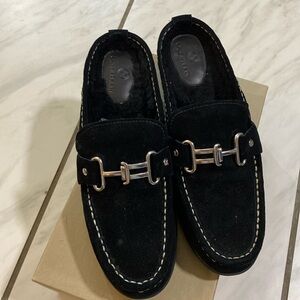 Cole Haan Fur Mules